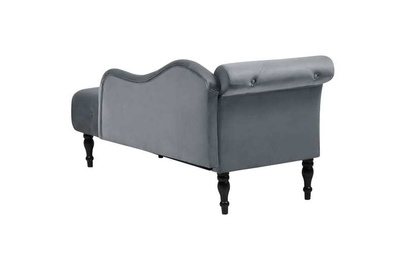 Frostorp Sjeselong 152 cm - Svart/Grå - Møbler - Stoler - Lenestoler - Liggestol