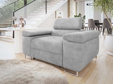 Gabina Lenestol - grå - Møbler - Stoler - Lenestoler