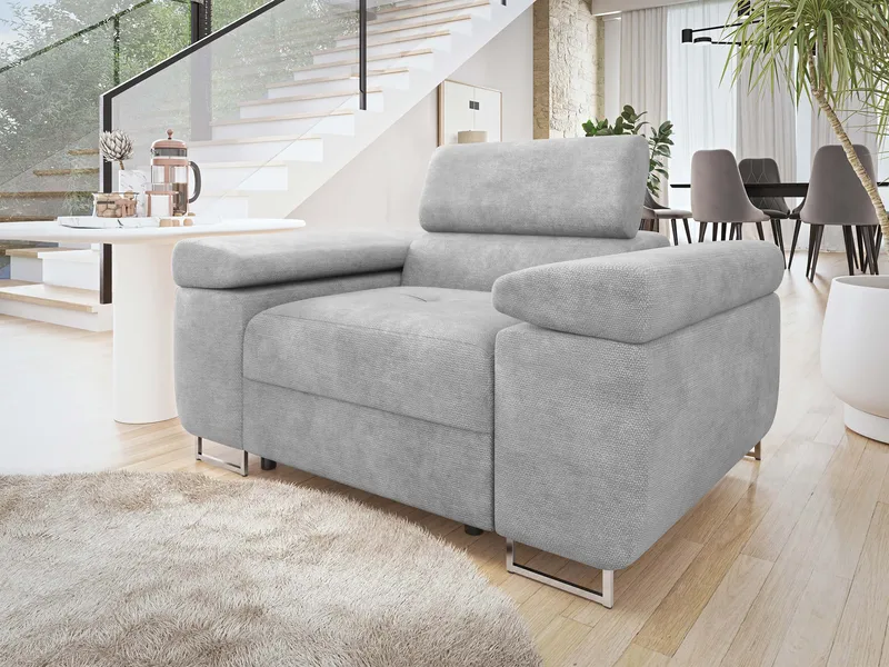 Gabina Lenestol - grå - Møbler - Stoler - Lenestoler