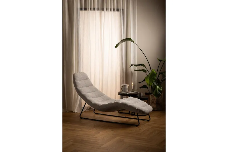 Greenmont Sjeselong 63 cm - Beige - Møbler - Stoler - Lenestoler - Liggestol