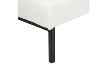 Hagerso Sjeselong 178 cm - Svart/Hvit - Møbler - Sofaer - Dagsenger