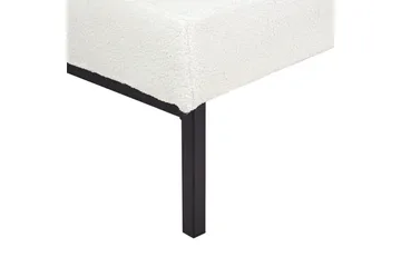 Hagerso Sjeselong 178 cm - Svart/Hvit - Møbler - Sofaer - Dagsenger