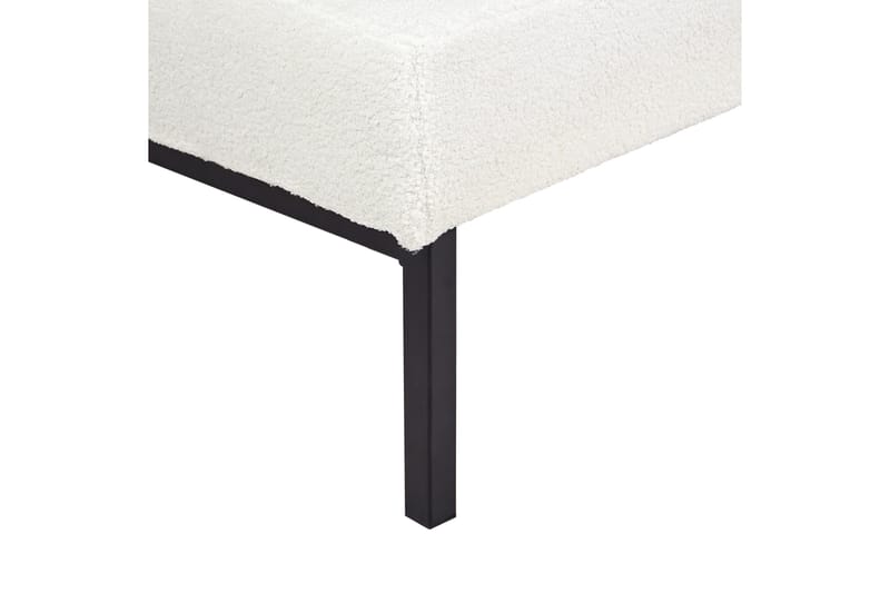 Hagerso Sjeselong 178 cm - Svart/Hvit - Møbler - Sofaer - Dagsenger