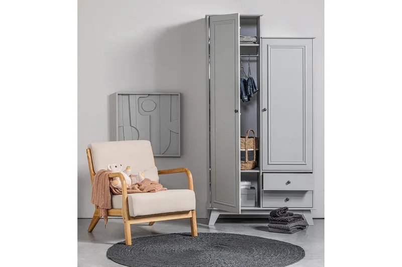 Highly Lenestol - Natur - Møbler - Stoler - Lenestoler