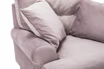 Andrew Lenestol Fløyel - Lilla/Messing - Møbler - Stoler - Lenestoler - Fløyelslenestol