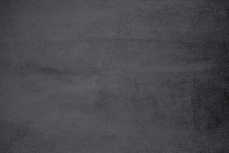 Andrew Lenestol med Fotskammel Fløyel - Mørkegrå/Messing - Møbler - Stoler - Lenestoler - Fløyelslenestol