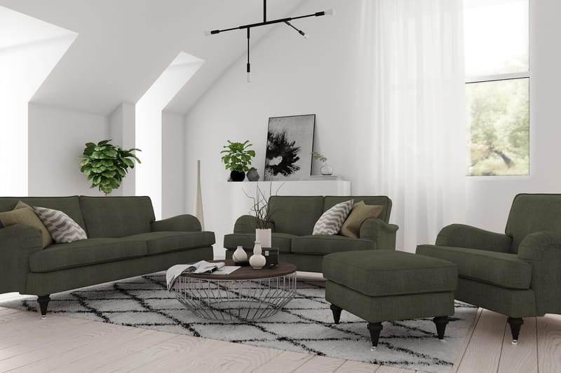 Howard Classic Lenestol - Olivengrønn - Møbler - Stoler - Lenestoler - Howard lenestol