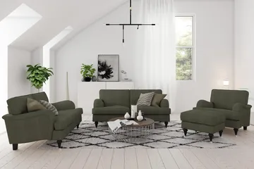 Howard Classic Lenestol - Olivengrønn - Møbler - Stoler - Lenestoler - Howard lenestol