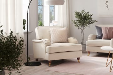 Howard Luksus Lenestol 92 cm - Beige - Møbler - Stoler - Lenestoler - Howard lenestol