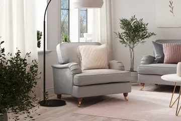 Howard Lyx Lenestol - Grå - Møbler - Stoler - Lenestoler - Howard lenestol