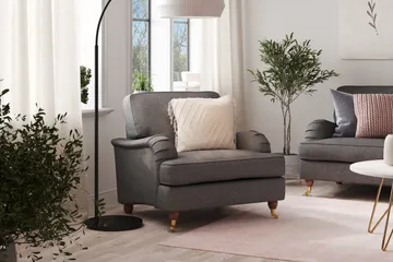 Howard Lyx Lenestol - Mørkegrå - Møbler - Stoler - Lenestoler - Howard lenestol