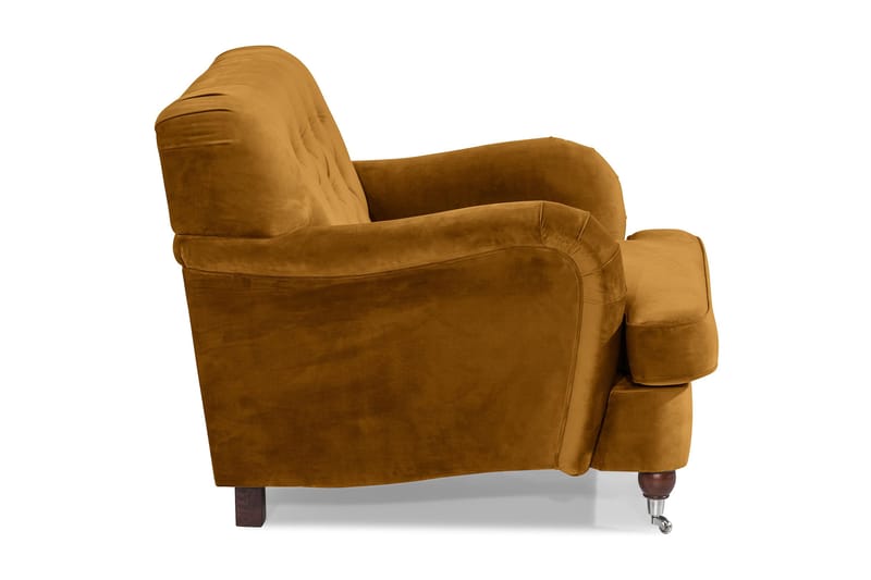 Howard Riviera Fløyelslenestol - Amber - Møbler - Stoler - Lenestoler - Howard lenestol