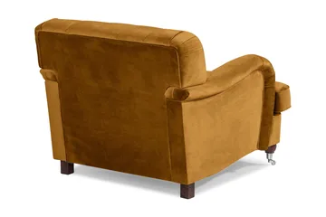 Howard Riviera Fløyelslenestol - Amber - Møbler - Stoler - Lenestoler - Howard lenestol