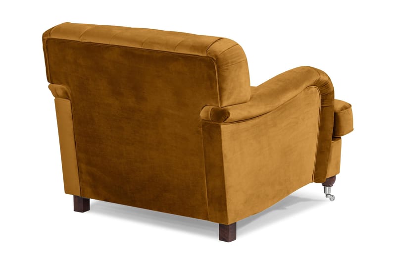 Howard Riviera Fløyelslenestol - Amber - Møbler - Stoler - Lenestoler - Howard lenestol