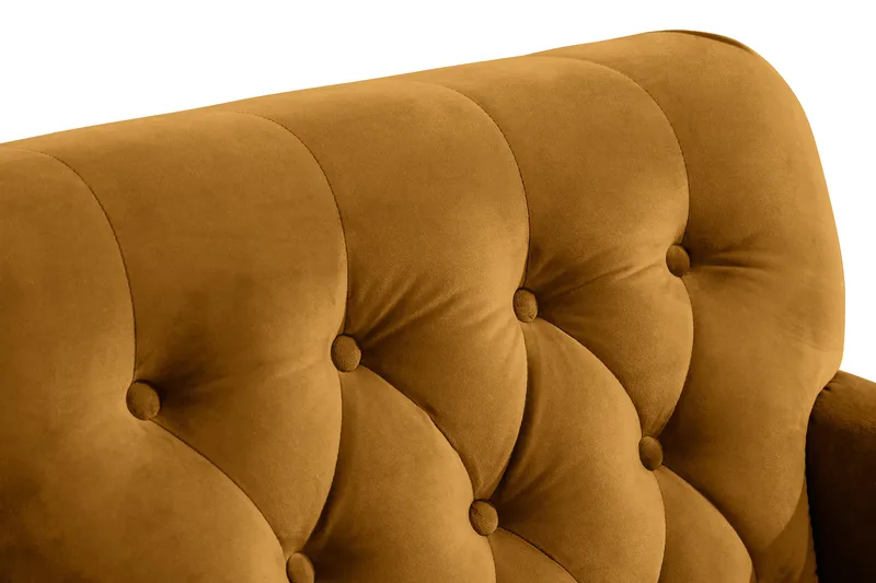 Howard Riviera Fløyelslenestol - Amber - Møbler - Stoler - Lenestoler - Howard lenestol