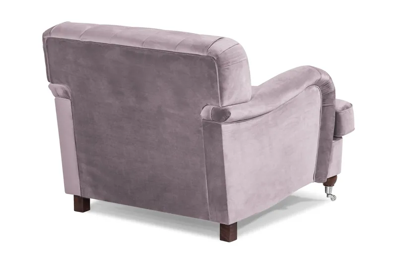 Howard Riviera Fløyelslenestol - Lilla - Møbler - Stoler - Lenestoler - Howard lenestol