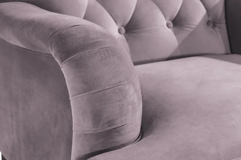 Howard Riviera Fløyelslenestol - Lilla - Møbler - Stoler - Lenestoler - Howard lenestol