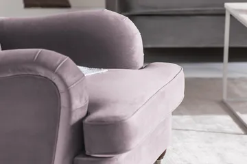 Howard Riviera Fløyelslenestol - Lilla - Møbler - Stoler - Lenestoler - Howard lenestol