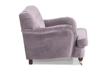 Howard Riviera Fløyelslenestol - Lilla - Møbler - Stoler - Lenestoler - Howard lenestol