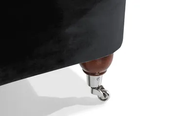 Howard Riviera Fløyelslenestol - Svart - Møbler - Stoler - Lenestoler - Howard lenestol