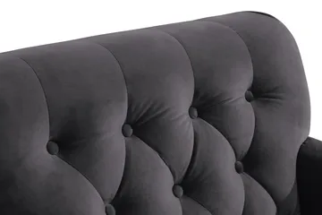 Howard Riviera Lenestol Fløyel - Mørkegrå - Møbler - Stoler - Lenestoler - Howard lenestol