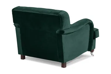 Howard Riviera Lenestol Fløyel - Mørkegrønn - Møbler - Stoler - Lenestoler - Howard lenestol