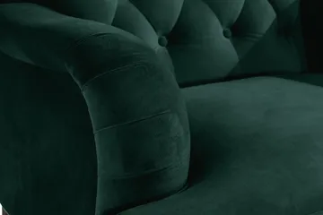 Howard Riviera Lenestol Fløyel - Mørkegrønn - Møbler - Stoler - Lenestoler - Howard lenestol