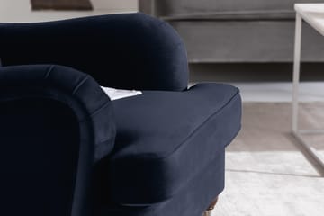 Howard Riviera Lenestol Fløyel - Midnattsblå - Møbler - Stoler - Lenestoler - Howard lenestol