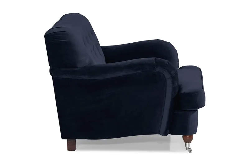 Howard Riviera Lenestol Fløyel - Midnattsblå - Møbler - Stoler - Lenestoler - Howard lenestol