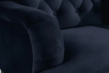 Howard Riviera Lenestol Fløyel - Midnattsblå - Møbler - Stoler - Lenestoler - Howard lenestol