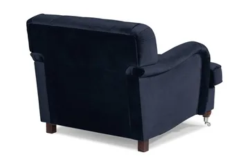 Howard Riviera Lenestol Fløyel - Midnattsblå - Møbler - Stoler - Lenestoler - Howard lenestol