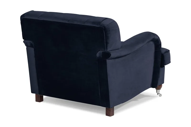 Howard Riviera Lenestol Fløyel - Midnattsblå - Møbler - Stoler - Lenestoler - Howard lenestol