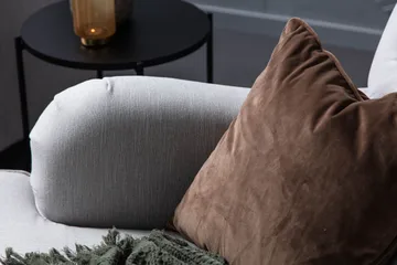 Howard Riviera Lenestol med Fotskammel - Lingrå - Møbler - Stoler - Lenestoler - Howard lenestol