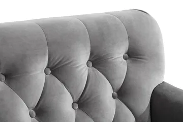 Howard Riviera Lenestol med Fotskammel - Sølvgrå - Møbler - Stoler - Lenestoler - Howard lenestol