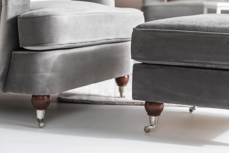 Howard Riviera Lenestol - Sølvgrå - Møbler - Stoler - Lenestoler - Howard lenestol