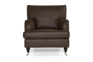 Lenestol Oxford Classic Kunstlær - Vintage Brun - Møbler - Stoler - Lenestoler - Howard lenestol