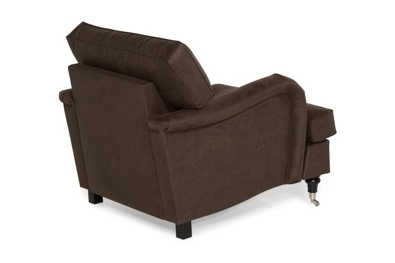 Lenestol Oxford Classic Kunstlær - Vintage Brun - Møbler - Stoler - Lenestoler - Howard lenestol
