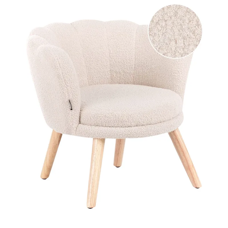 Howardfåtölj med armstöd Beige