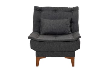 Hunterville Lenestol - Antrasitt - Møbler - Stoler - Lenestoler - Lenestol uten armlene