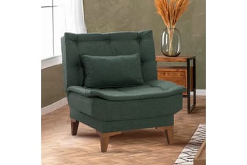 Hunterville Lenestol - Grønn - Møbler - Stoler - Lenestoler - Lenestol uten armlene