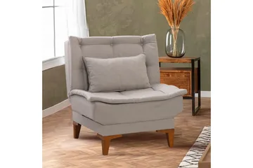 Hunterville Lenestol - Krem - Møbler - Stoler - Lenestoler