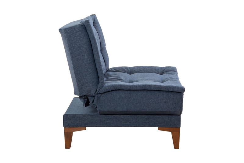 Hunterville Lenestol - Mørkeblå - Møbler - Stoler - Lenestoler - Lenestol uten armlene
