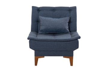 Hunterville Lenestol - Mørkeblå - Møbler - Stoler - Lenestoler - Lenestol uten armlene