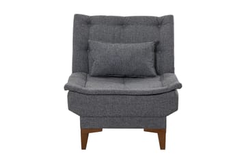 Hunterville Lenestol - Mørkegrå - Møbler - Stoler - Lenestoler