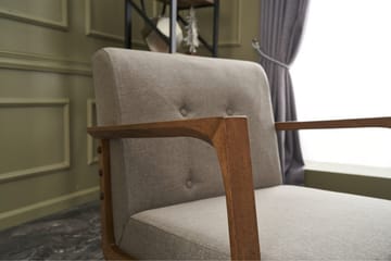 Husada Lenestol - Krem - Møbler - Stoler - Lenestoler