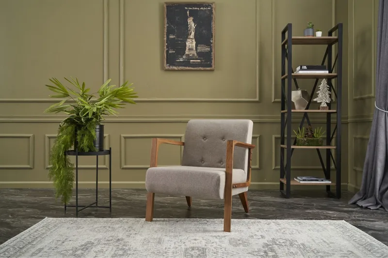 Husada Lenestol - Krem - Møbler - Stoler - Lenestoler