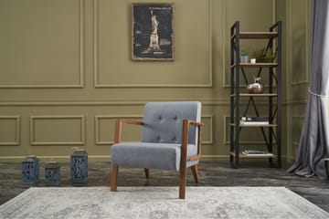 Husada Lenestol - Lyseblå - Møbler - Stoler - Lenestoler