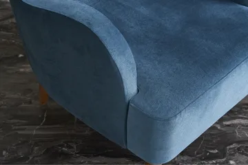 Idaburn Lenestol - Blå - Møbler - Stoler - Lenestoler