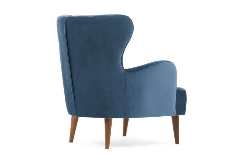Idaburn Lenestol - Blå - Møbler - Stoler - Lenestoler