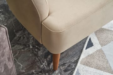 Idaburn Lenestol - Krem - Møbler - Stoler - Lenestoler